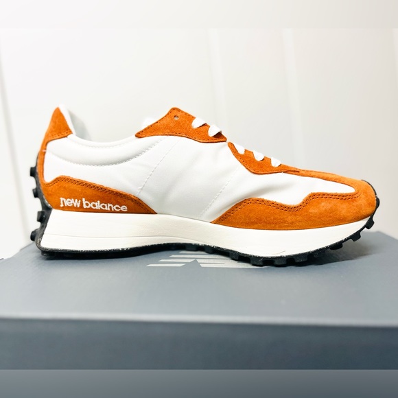 New Balance 327 Casual Sneakers Shoes Women 9.5 / Men 8 Rust Oxide Timberwolf - Picture 8 of 16